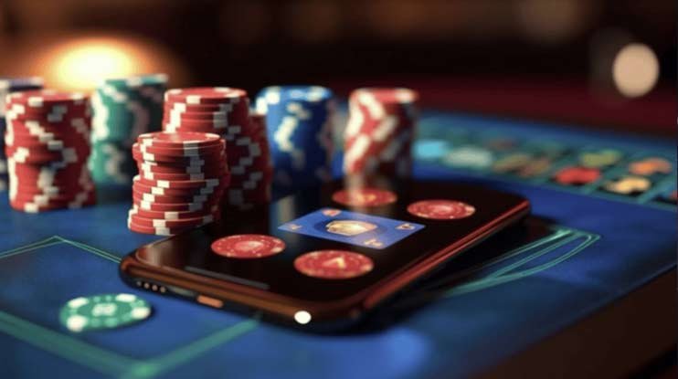 Meja bantuan kancah4d dengan cahaya neon